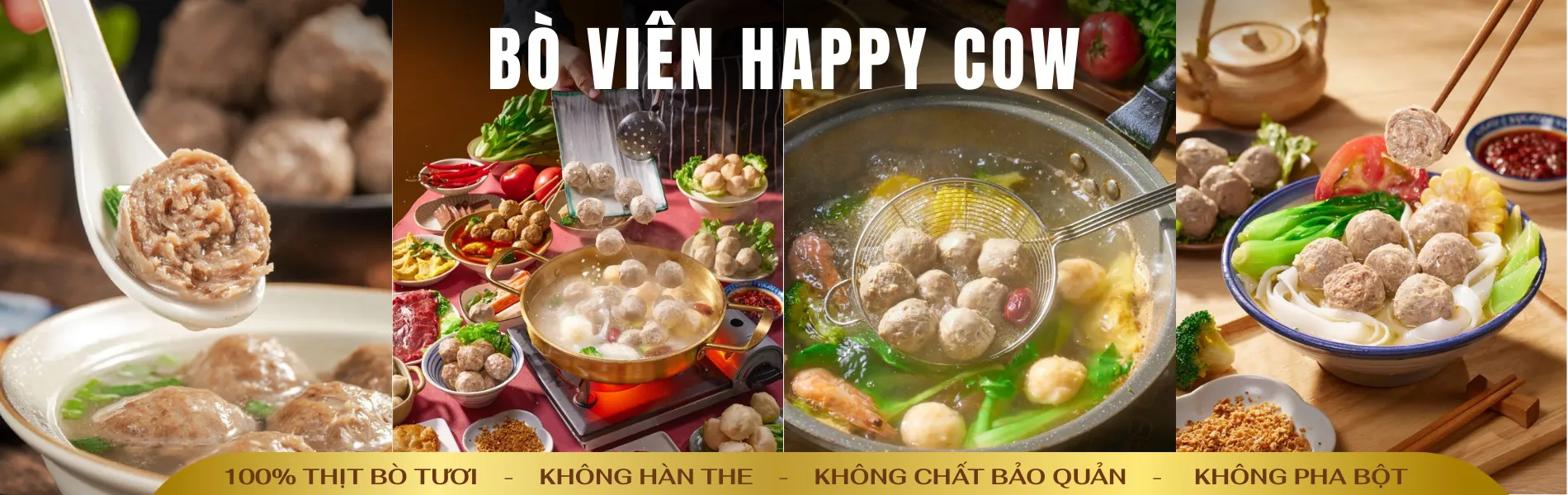 Bò viên Happy Cow
