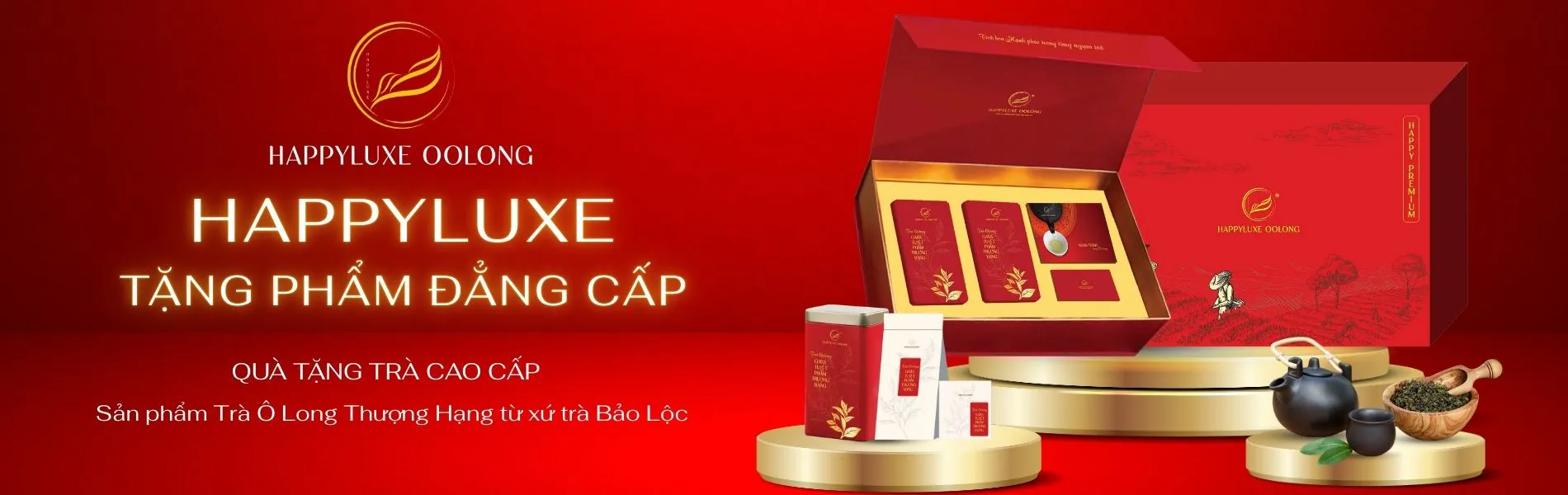 Trà Ô Long HappyLuxe