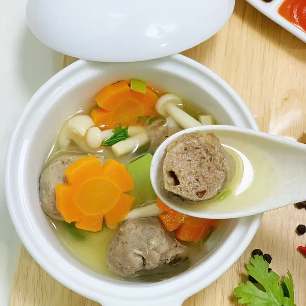 Bò viên nạc Happy Cow 500gr