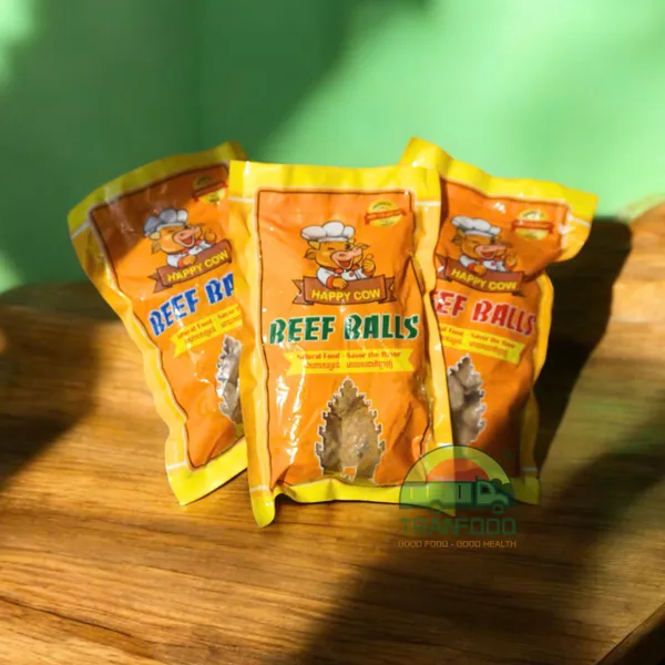 Bò viên nạc Happy Cow 500gr