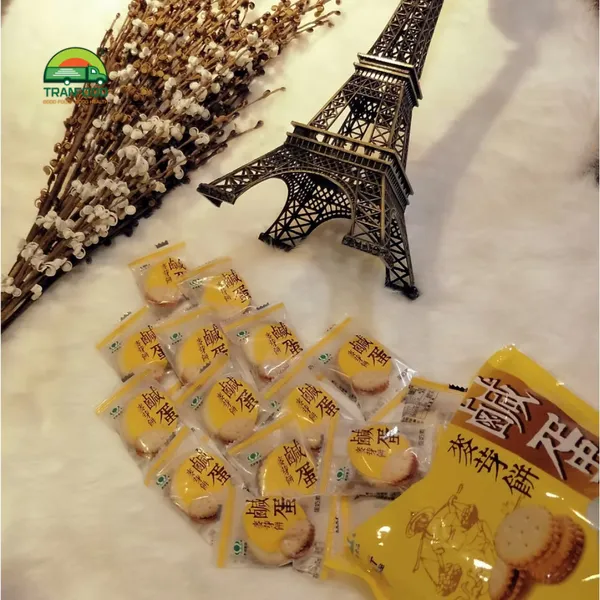Bánh quy trứng muối 180gr - Hàng nhập khẩu Taiwan