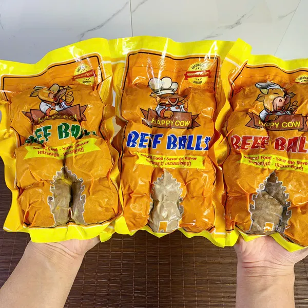 Bò viên nạc Happy Cow 500gr