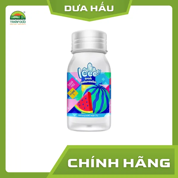 Kẹo ngậm the ICEE vị Dưa Hấu không đường hủ 23g | Hàng nhập khẩu