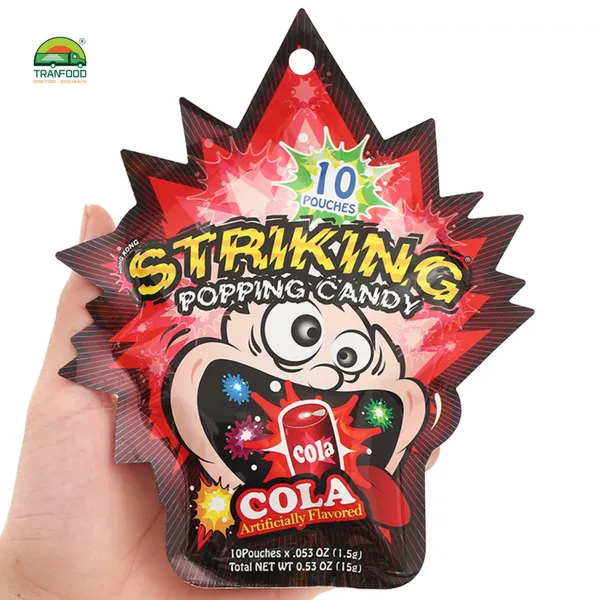 Kẹo nổ Striking vị Cola gói 15g | Hàng nhập khẩu