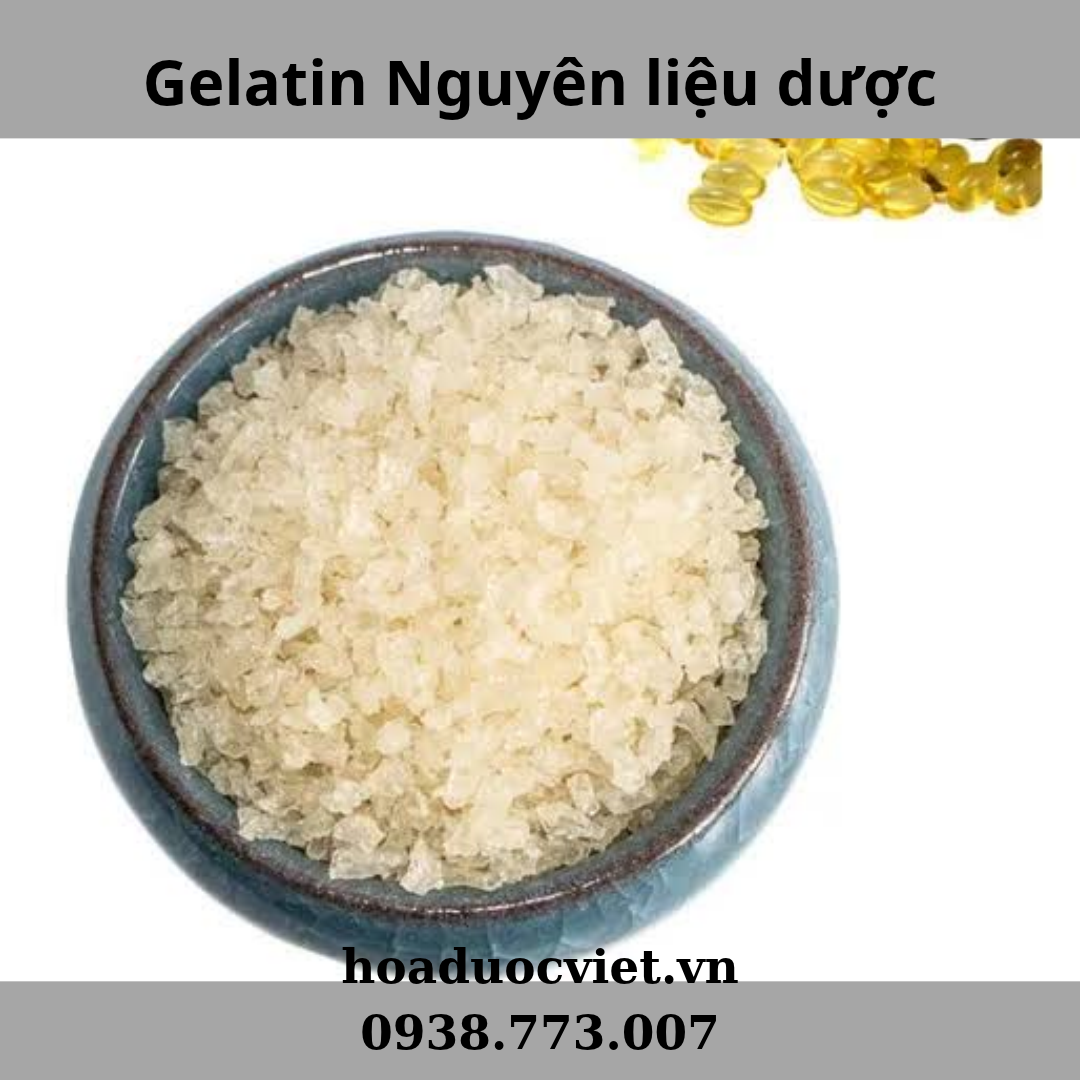 Gelatin nguyên liệu dược Gelatin nguyên liệu dược