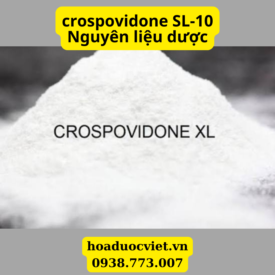 Crospovidone SL-10 Nguyên liệu dược phẩm Crospovidone SL-10 Nguyên liệu dược phẩm