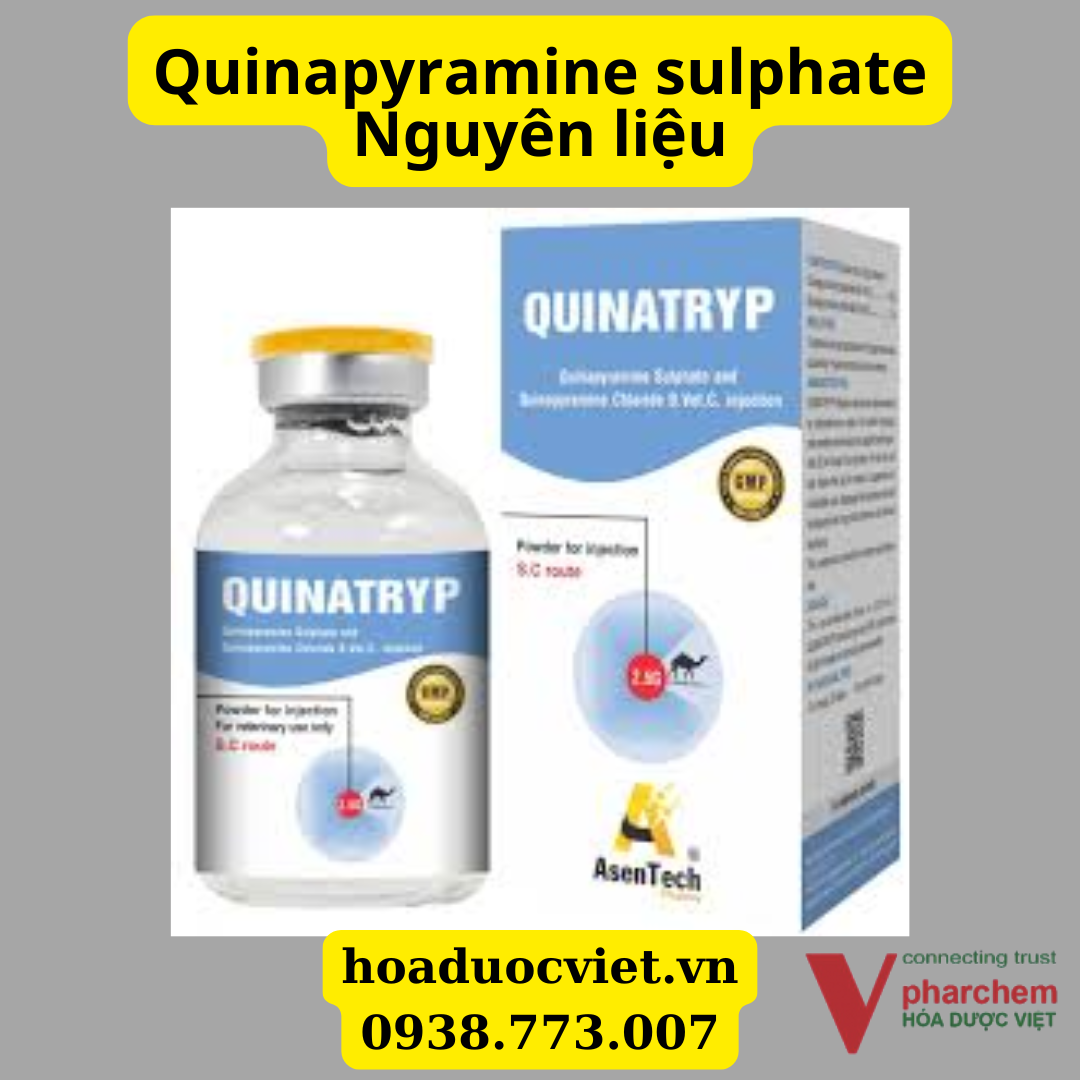 quinapyramine sulphate quinapyramine sulphate