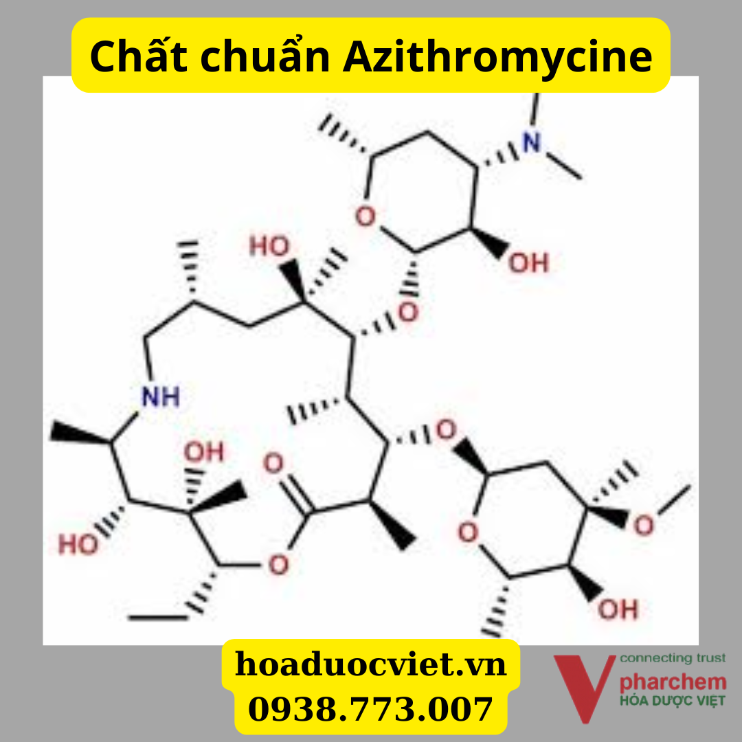 Chất chuẩn Azithromycin Chất chuẩn Azithromycin