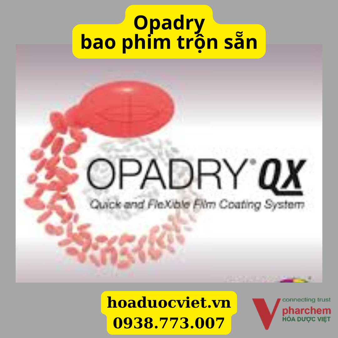 Opadry bao phim trộn sẵn Opadry bao phim trộn sẵn
