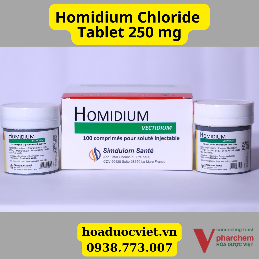 Homidium Chloride Tablet 250 mg Homidium Chloride Tablet 250 mg