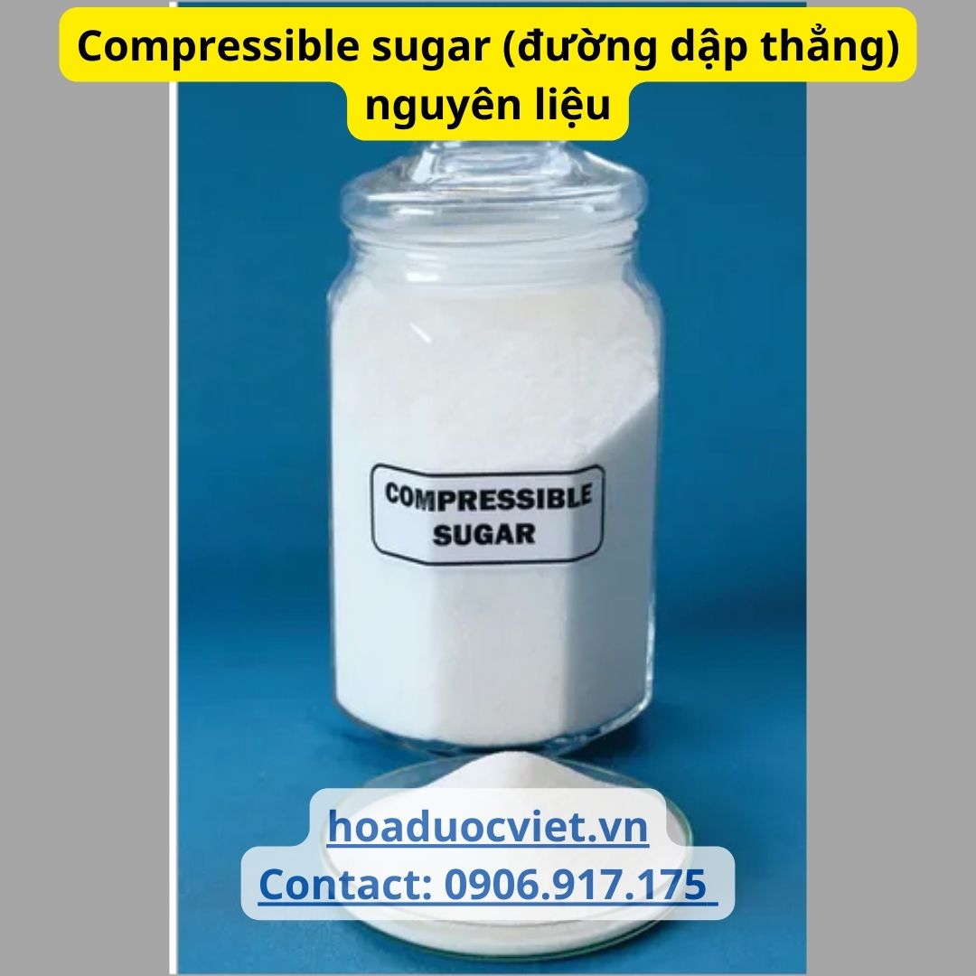 Compressible sugar (đường dập thẳng) Compressible sugar (đường dập thẳng)