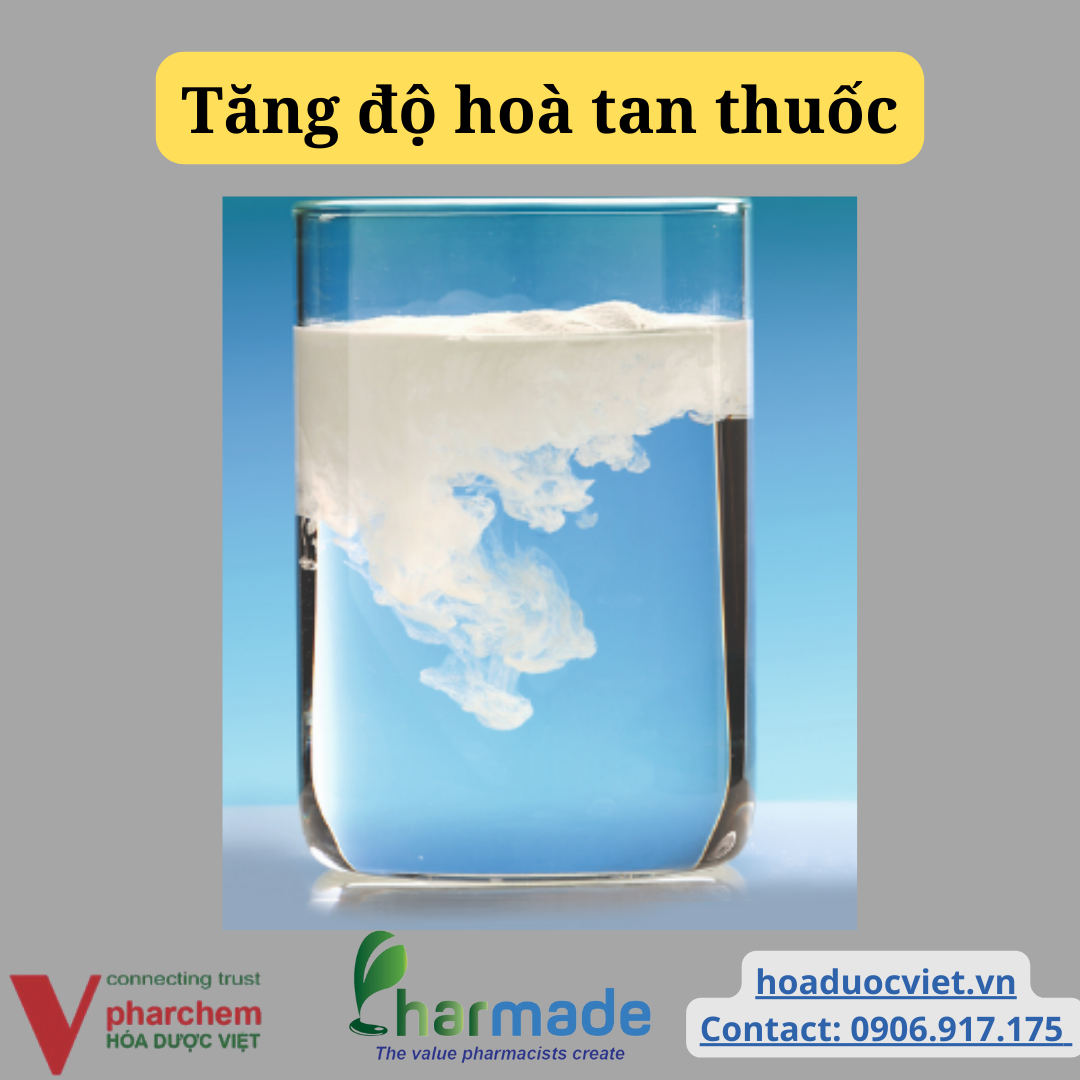 tá dược tăng hoà tan, tá dược, nghiên cứu thuốc, công thức thuốc, công nghệ bào chế, đăng kí thuốc, nguyên liệu dược tá dược tăng hoà tan, tá dược, nghiên cứu thuốc, công thức thuốc, công nghệ bào chế, đăng kí thuốc, nguyên liệu dược