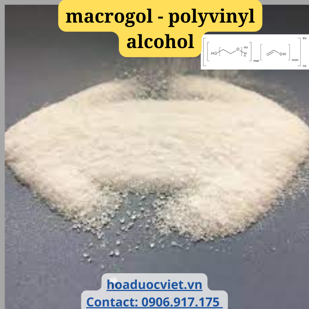 macrogol - polyvinyl alcohol macrogol - polyvinyl alcohol