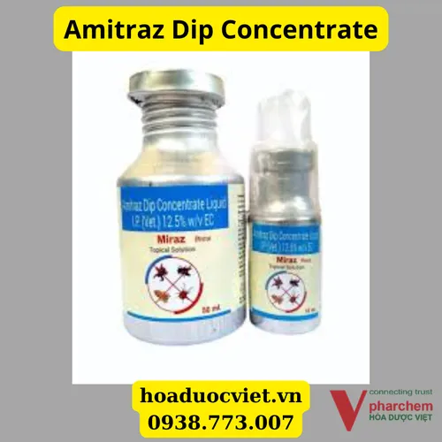 Amitraz Dip Concentrate nguyên liệu thuốc thú y