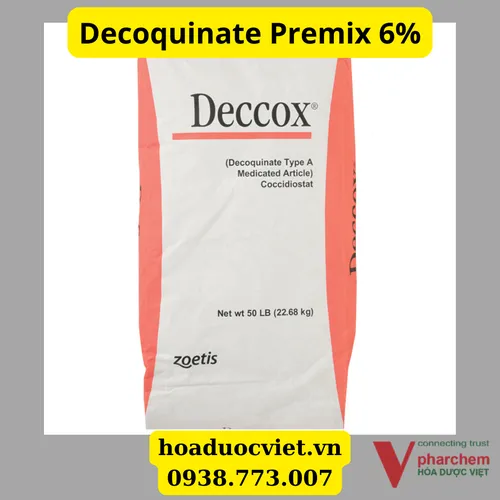 Decoquinate Premix 6% nguyên liệu thuốc thú y