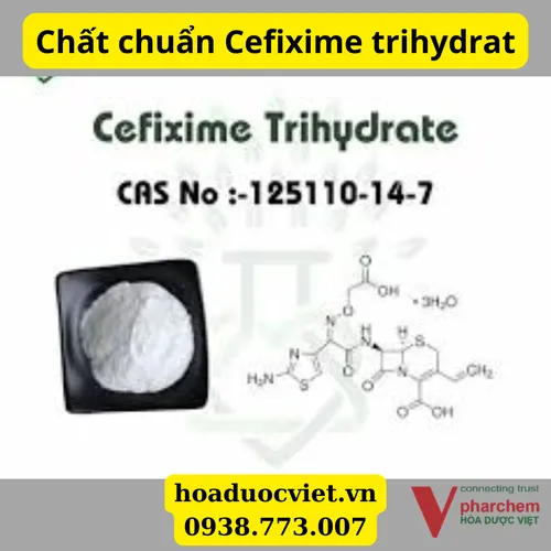 Chất chuẩn Cefixime trihydrat