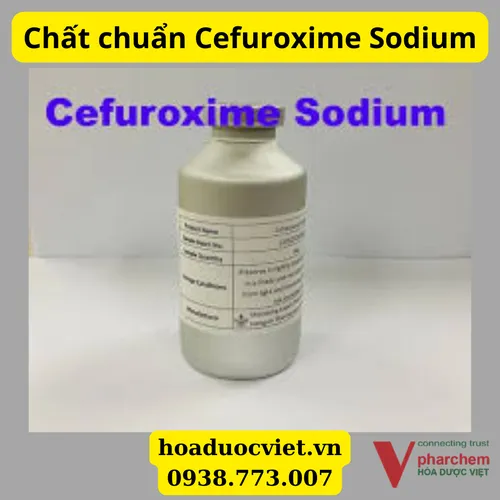 Chất chuẩn cefuroxime Sodium, cefuroxime Axetil