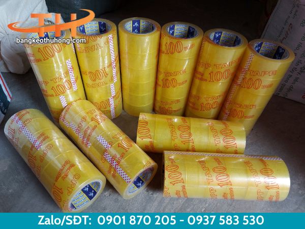 Băng keo vàng chanh chất lượng giá rẻ Băng keo vàng chanh chất lượng giá rẻ