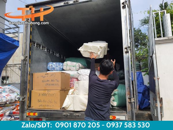 Hỗ trợ giao hàng tận nơi băng keo nilon Hỗ trợ giao hàng tận nơi băng keo nilon