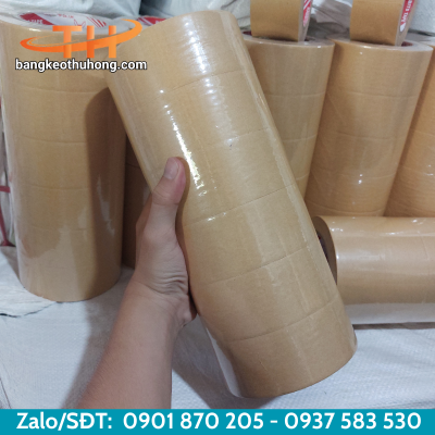Băng keo giấy nâu da bò mang tính thẩm mĩ cao Băng keo giấy nâu da bò mang tính thẩm mĩ cao