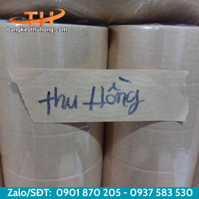 Băng keo giấy da bò bám dính tốt Băng keo giấy da bò bám dính tốt