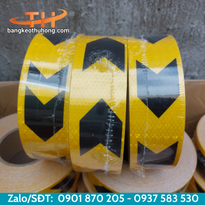 Băng keo phản quang mũi tên chất lượng Băng keo phản quang mũi tên chất lượng