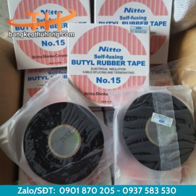Băng keo điện Nitto cách điện chống nước hiệu quả Băng keo điện Nitto cách điện chống nước hiệu quả