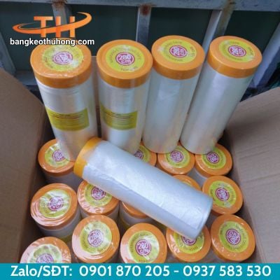 Chọn kích thước, loại màng nilon che sơn phù hợp Chọn kích thước, loại màng nilon che sơn phù hợp