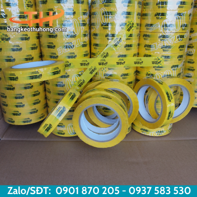 Băng keo in logo theo yêu cầu giá sỉ Băng keo in logo theo yêu cầu giá sỉ