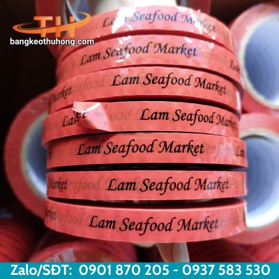 Mẫu băng keo in logo theo yêu cầu Mẫu băng keo in logo theo yêu cầu