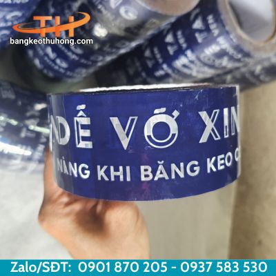 Băng keo hàng dễ vỡ in theo yêu cầu Băng keo hàng dễ vỡ in theo yêu cầu