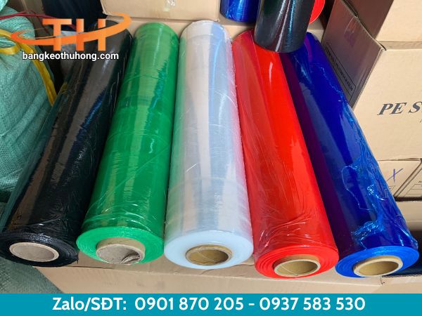 Màng PE bọc hàng đa dạng màu sắc Màng PE bọc hàng đa dạng màu sắc