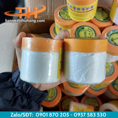 Băng dính che sơn che bụi cực kì tiện lợi Băng dính che sơn che bụi cực kì tiện lợi