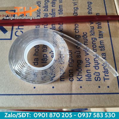 Băng keo 2 mặt trong suốt 1F Băng keo 2 mặt trong suốt 1F