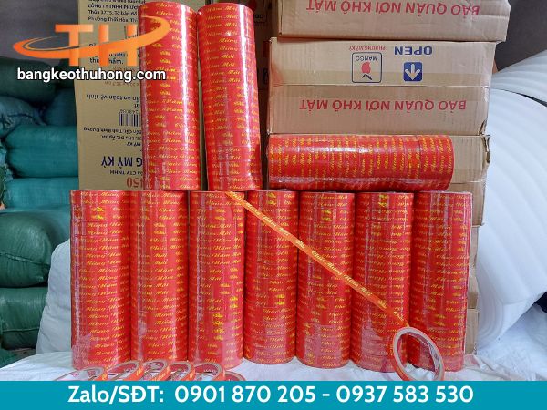 Băng keo chúc mừng năm mới uy tí giá rẻ tại Thu Hồng Băng keo chúc mừng năm mới uy tí giá rẻ tại Thu Hồng