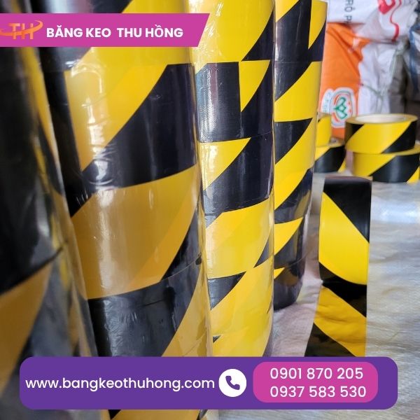 Các ứng dụng phổ biến của băng keo dán nền vàng đen Các ứng dụng phổ biến của băng keo dán nền vàng đen