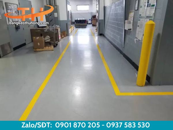 Băng keo dán nền giúp phân chia khu vực làm việc Băng keo dán nền giúp phân chia khu vực làm việc