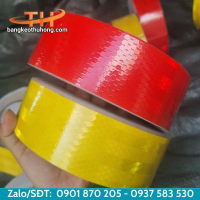 Băng keo dán nền phản quang đơn sắc Băng keo dán nền phản quang đơn sắc