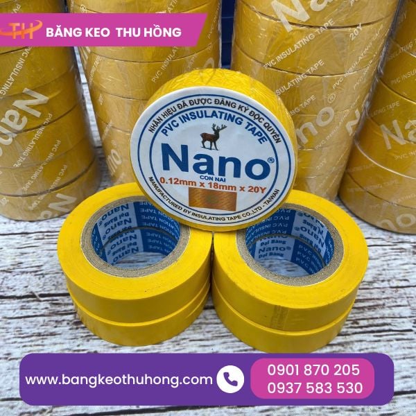Băng keo điện nano có tính đàn hồi, siêu dính Băng keo điện nano có tính đàn hồi, siêu dính