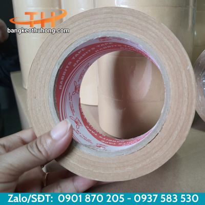 Băng keo giấy da bò cuộn lớn độ dính đa năng Băng keo giấy da bò cuộn lớn độ dính đa năng