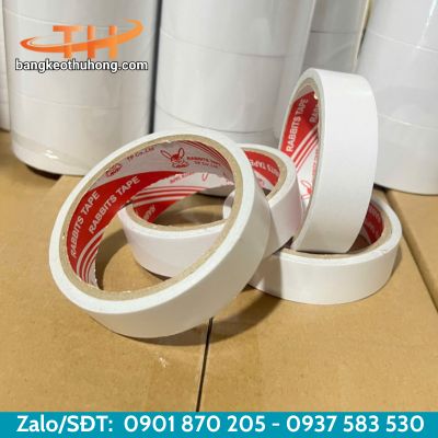 Băng keo giấy 2 mặt bám dính tốt Băng keo giấy 2 mặt bám dính tốt