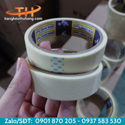 Băng keo giấy tiện lợi bám dính tốt Băng keo giấy tiện lợi bám dính tốt