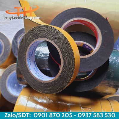 Băng keo hai mặt mút xốp - Băng keo mouse Băng keo hai mặt mút xốp - Băng keo mouse