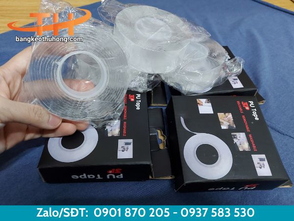 Băng keo siêu dính 2 mặt 3F - PU Tape Băng keo siêu dính 2 mặt 3F - PU Tape