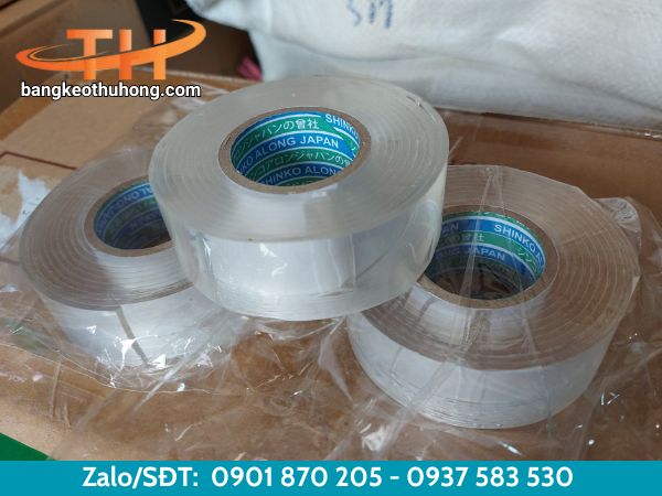 Băng keo hai mặt trong suốt siêu dính Băng keo hai mặt trong suốt siêu dính