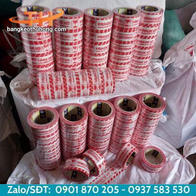 Băng keo hàng dễ vỡ chất lượng bám dính siêu chắc Băng keo hàng dễ vỡ chất lượng bám dính siêu chắc