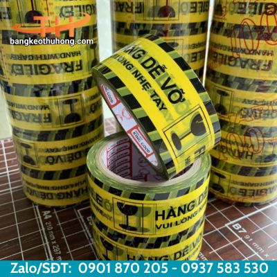 Băng keo hàng dễ vỡ đóng gói và niêm phong hàng hóa Băng keo hàng dễ vỡ đóng gói và niêm phong hàng hóa