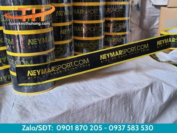 Băng keo in logo rõ nét tăng nhận diện thương hiệu Băng keo in logo rõ nét tăng nhận diện thương hiệu