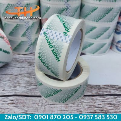 Băng keo in logo in chữ cho doanh nghiệp Băng keo in logo in chữ cho doanh nghiệp