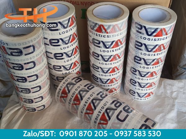 Quảng cáo thương hiệu với băng keo in logo Quảng cáo thương hiệu với băng keo in logo
